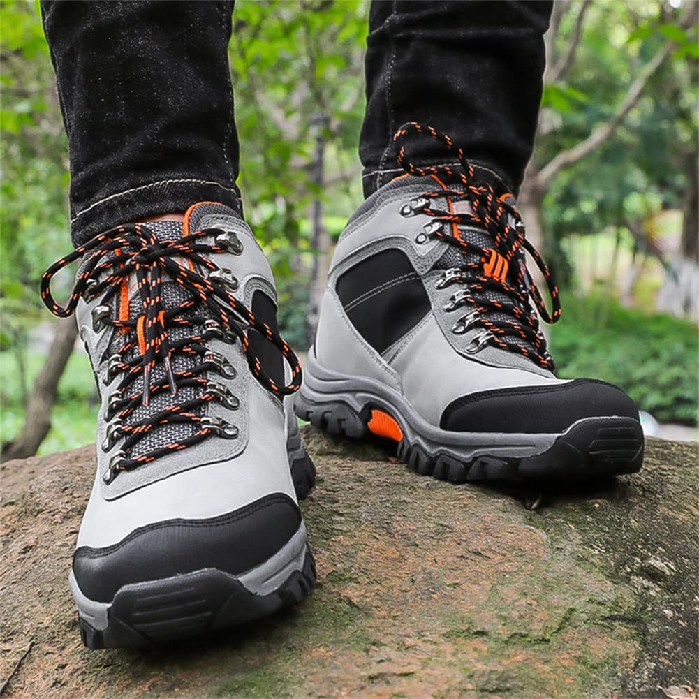 Men's Waterproof Hiking Boots - Lightweight Multi-Terrain Outdoor Shoes with Anti-Slip Lugs & Durable Camouflage Design - Perfect for Mountain Trekking, Camping & Work