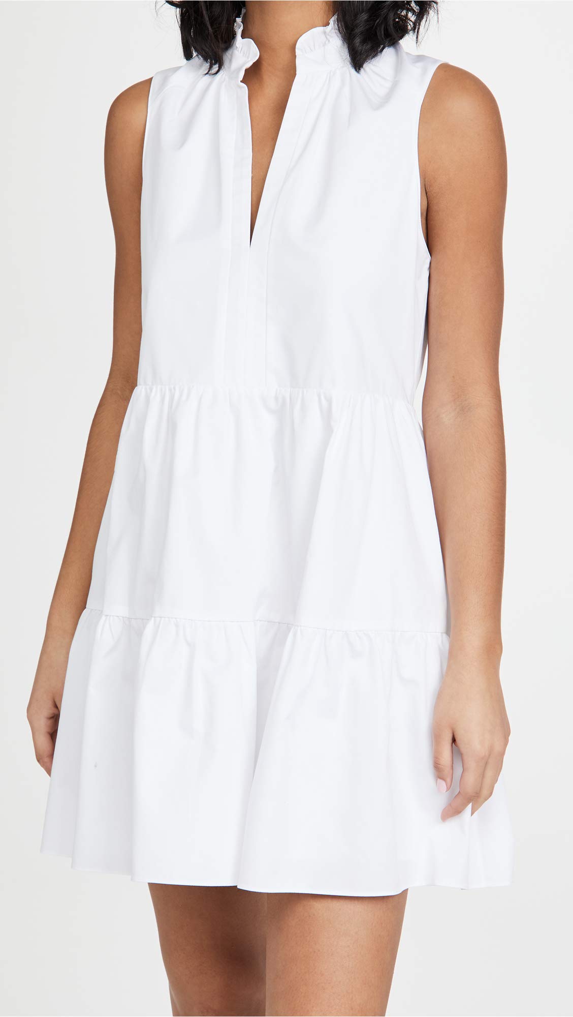 Amanda Uprichard Women's Sleeveless Saffron Midi Dress - Elegant Summer Cocktail Party & Wedding Guest Outfit
