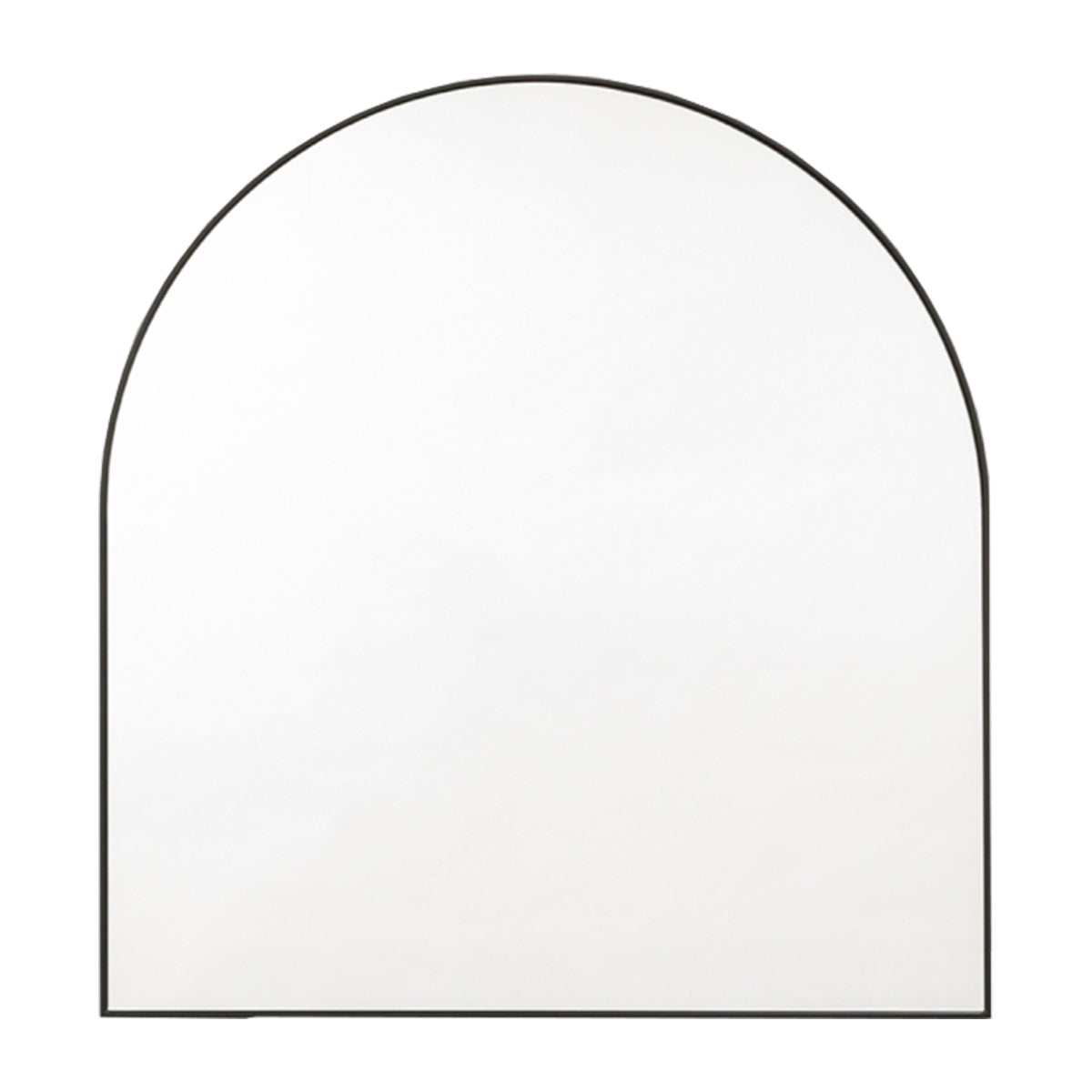 Bjorn Arch Mirror - Modern Black Wall Mirror for Home Decor, Bathroom, Bedroom & Entryway - Durable Framed Mirror with Easy Installation
