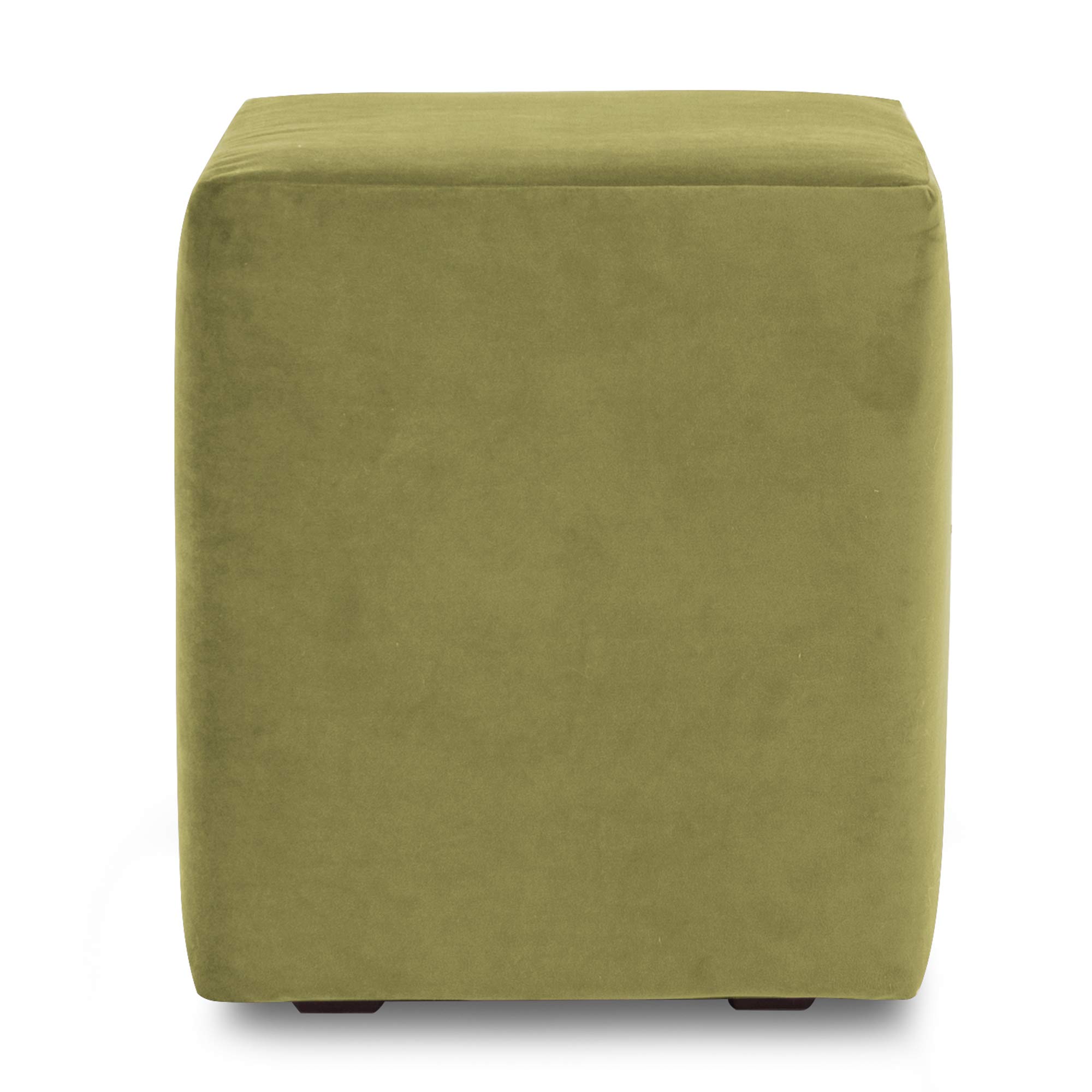 Howard Elliott Universal Cube Ottoman Replacement Slipcover - 100% Polyurethane Fabric, Fits Most Cube Ottomans (Ottoman Not Included) - Perfect for Living Room, Bedroom & Office Decor