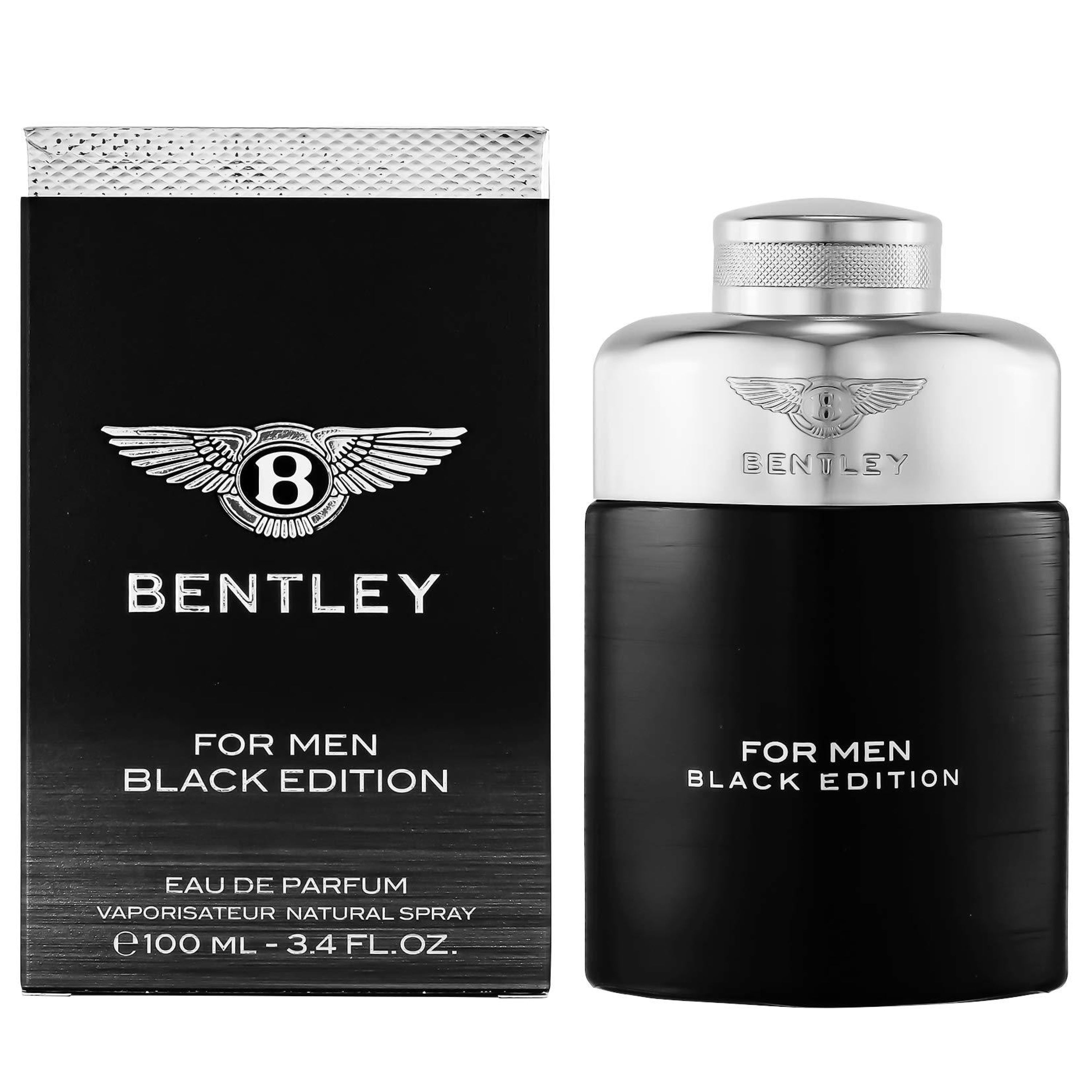 Bentley Black Edition 100ML EDP Spray for Men - Luxury Cologne with Long Lasting Fragrance - Perfect for Date Night, Office & Special Occasions