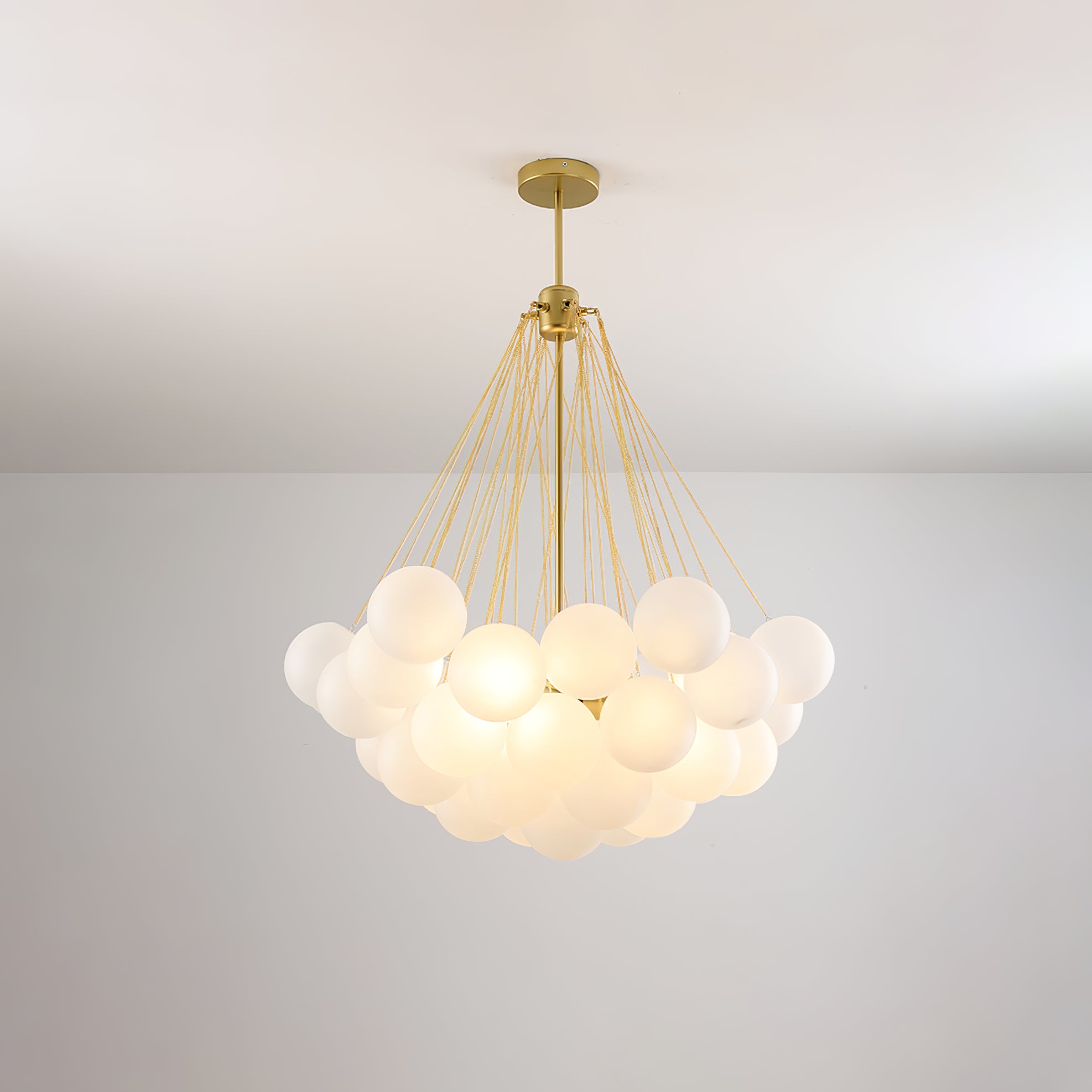 Elegant Cloud Chandelier Lighting Fixture - Modern Ceiling Light for Living Room, Bedroom & Dining Room Decor