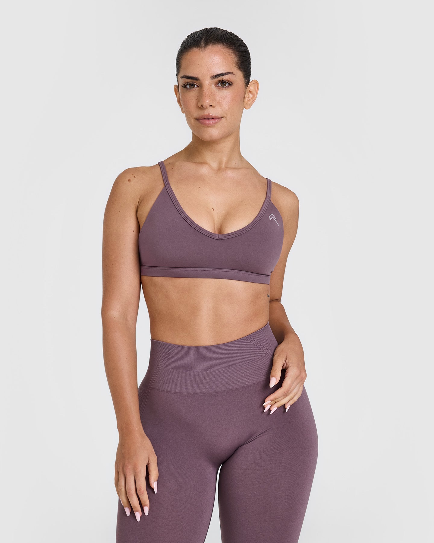 Timeless Strappy Bralette - Vintage Purple Lace Underwire Bra for Women | Comfortable Everyday Wear, Layering & Special Occasions