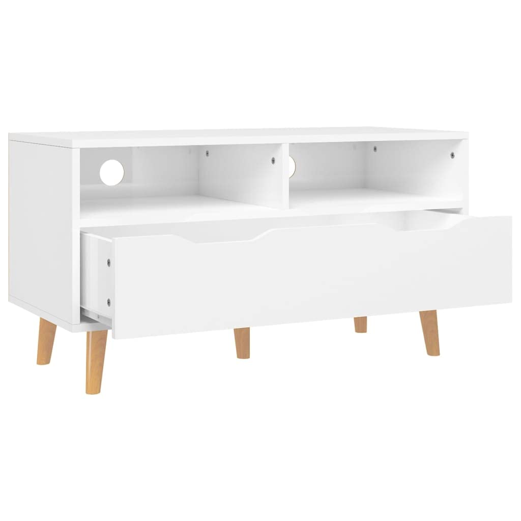 Modern TV Stand with Storage - 35.4