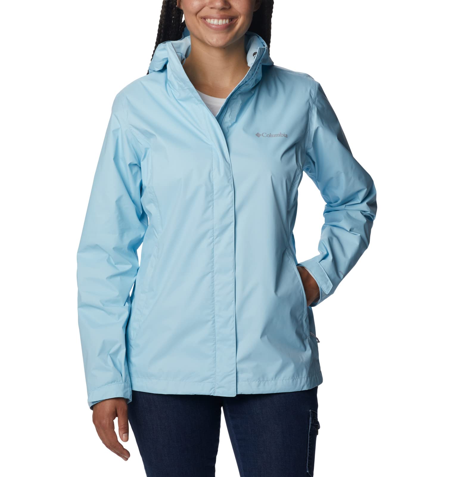 Columbia Women's Arcadia II Jacket - Waterproof, Lightweight, Breathable Rain Jacket for Hiking, Travel & Outdoor Adventures