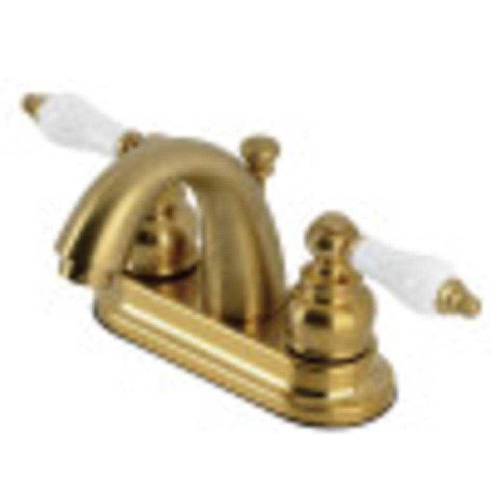 Kingston Brass KB561PLAC Restoration 4-Inch Centerset Bathroom Faucet - Vintage Style Sink Faucet for Bathroom Vanity, Powder Room & Guest Bath (Oil-Rubbed Bronze Finish)
