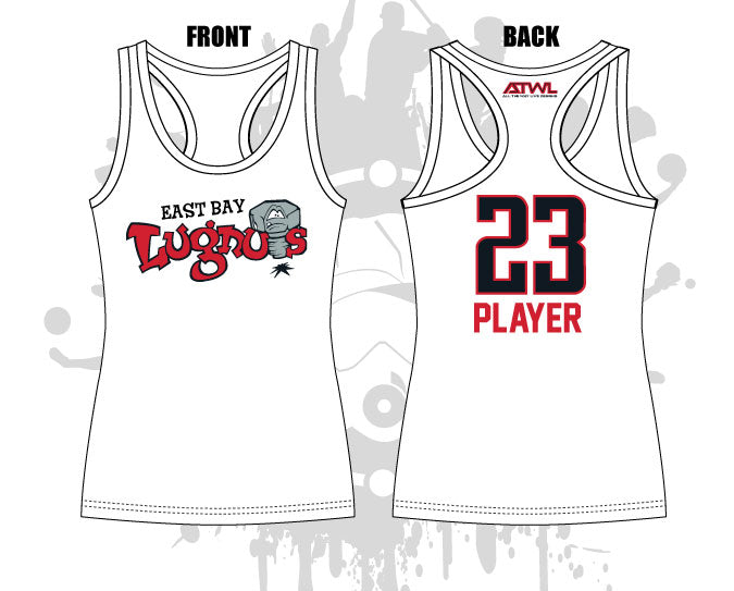East Bay Parents Women's Sublimation Dye Racerback Tank Top 2021 - Perfect for Yoga, Gym & Summer Workouts