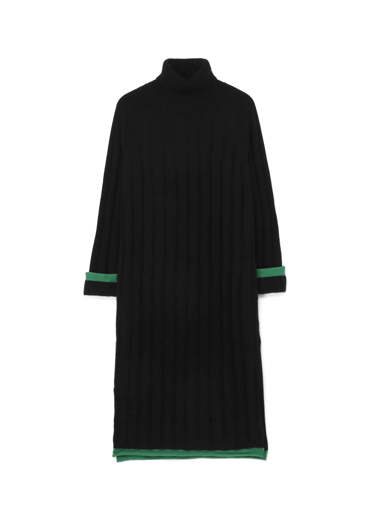 Stylish Color Combination Rib Raglan Dress for Women | Trendy Long Sleeve Casual Outfit for Daily Wear, Date Night & Office
