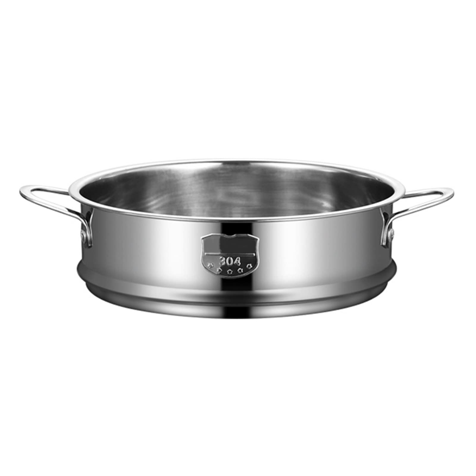Stainless Steel Steaming Rack with Handle - Vegetable Steamer Basket for Dumplings, Buns & More - Durable Kitchen Cooking Tool for Healthy Meal Prep & Asian Cuisine