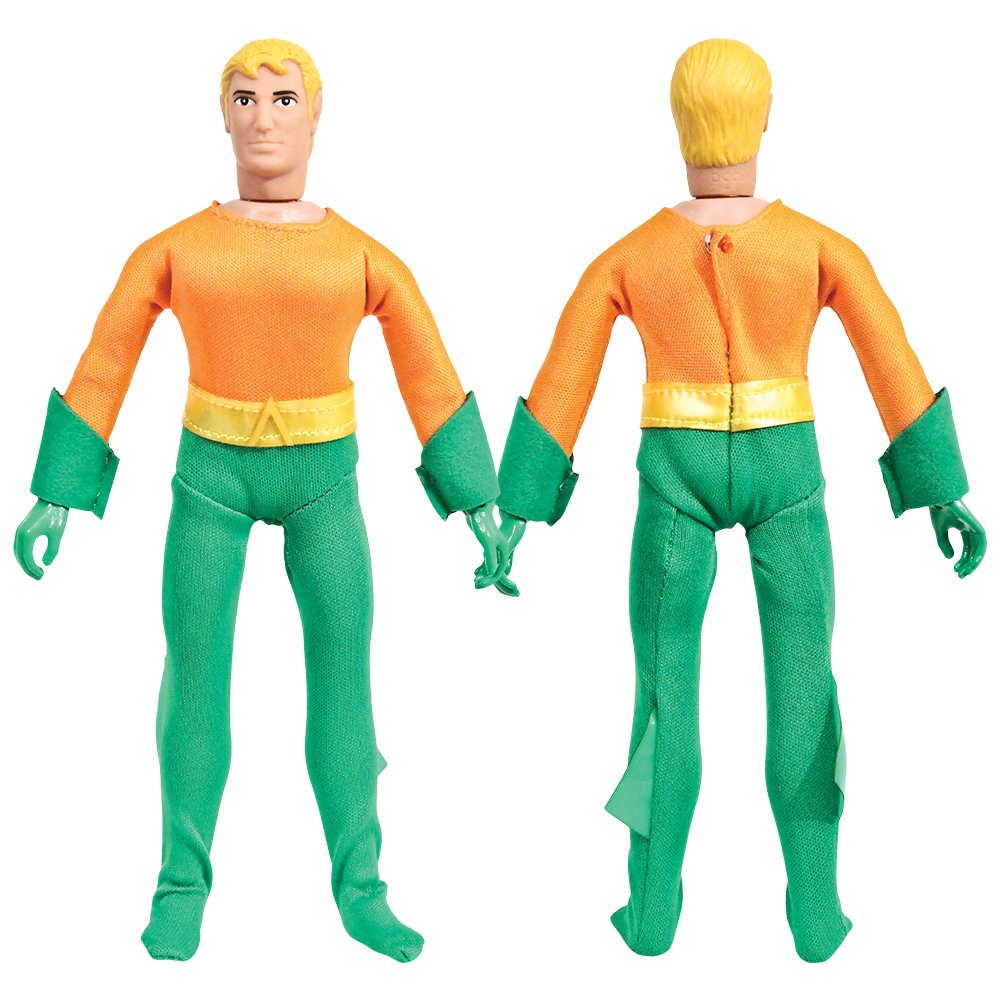 Justice League of America Special Edition 8 Inch Retro Action Figure - Aquaman Collectible Toy for DC Comics Fans | Perfect for Display, Gifts & Superhero Battles