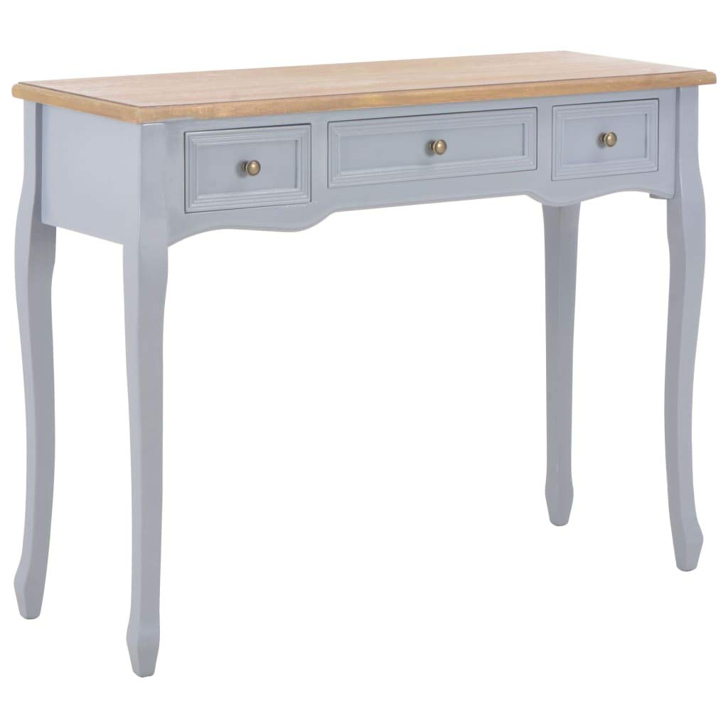 Rustic Farmhouse Console Table with 3 Drawers - Entryway Hallway Sofa Table for Living Room & Entrance - Perfect for Home Decor, Storage Organization & Small Space Solutions