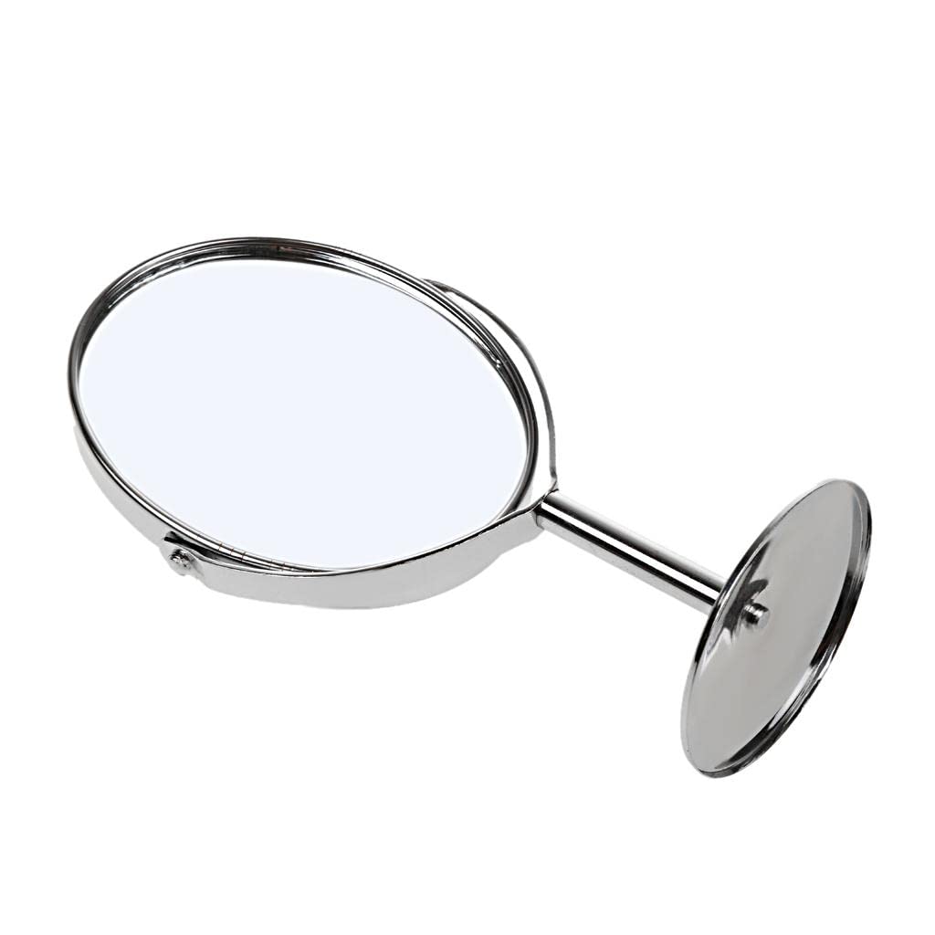 Colcolo Double-Sided LED Makeup Mirror with 10X Magnification - Perfect for Vanity, Travel & Professional Makeup Artists