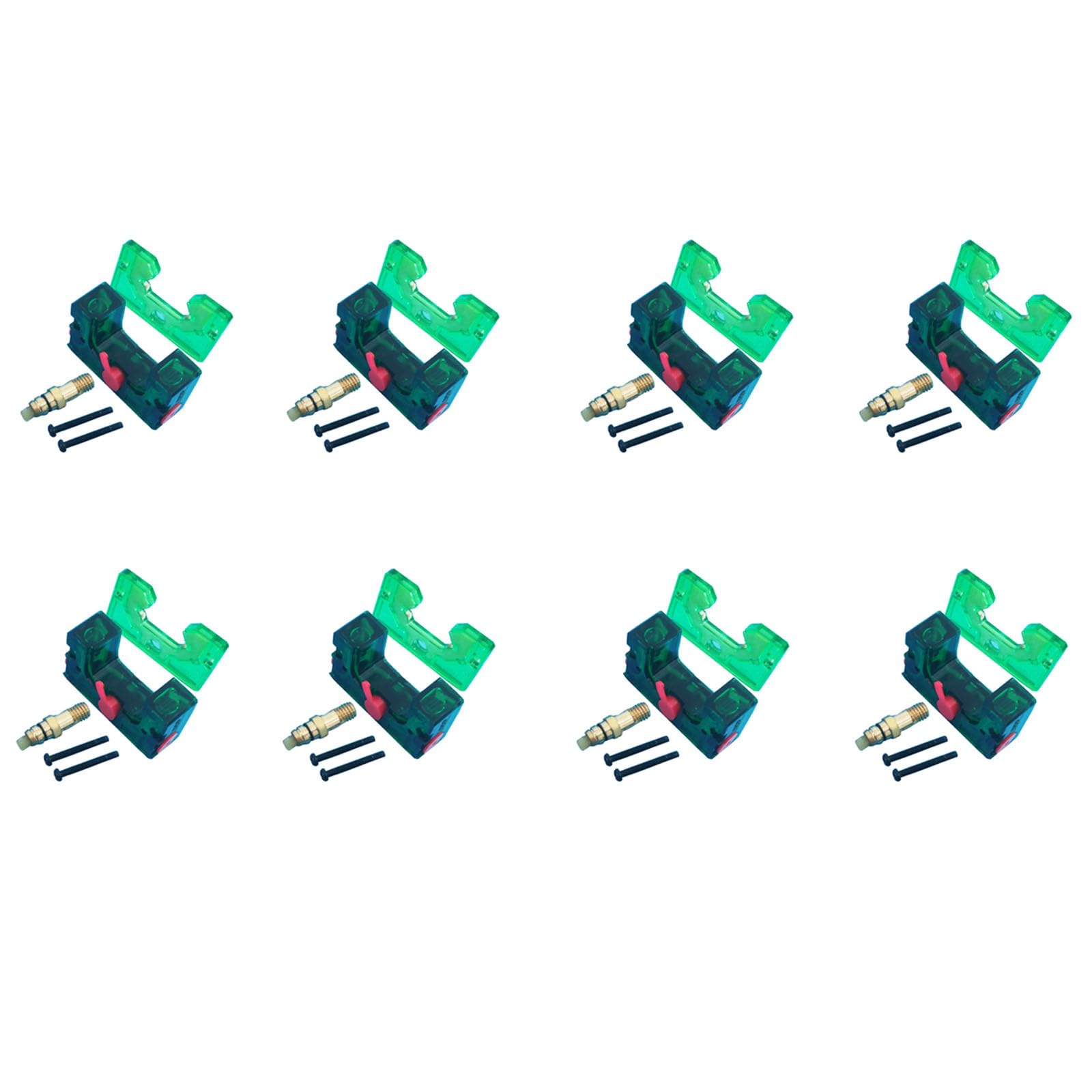 E2 Oil Box Self-Lubricating Slider 8pcs Set - Replacement Parts for HIWIN EGH25CA/EGW25CC Linear Guide Blocks | Low Maintenance, Eco-Friendly Design for CNC Machines & Industrial Automation