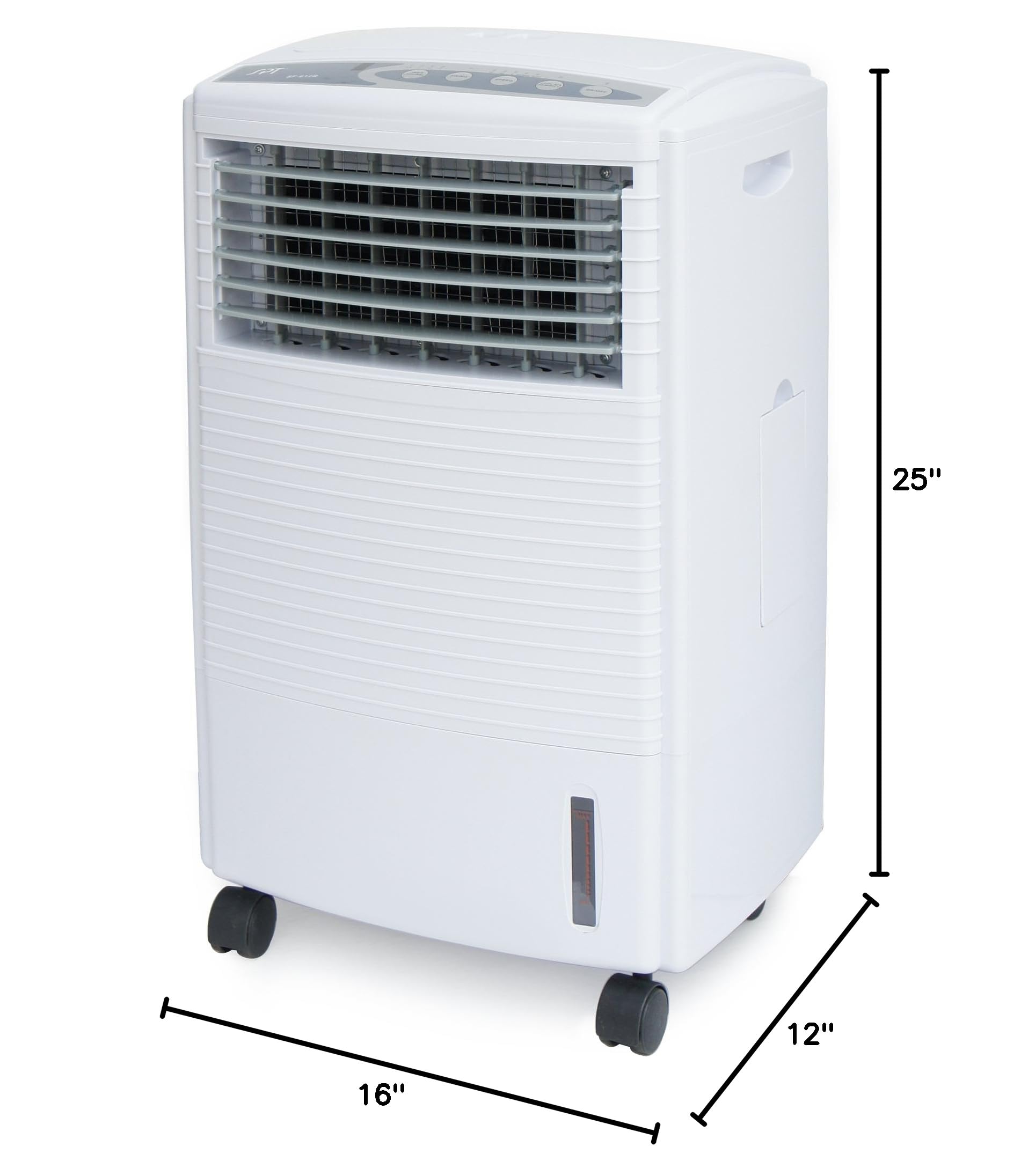 SPT SF-612R Portable Evaporative Air Cooler with 3D Cooling Pad - Energy Efficient Cooling for Home, Office & Outdoor Use