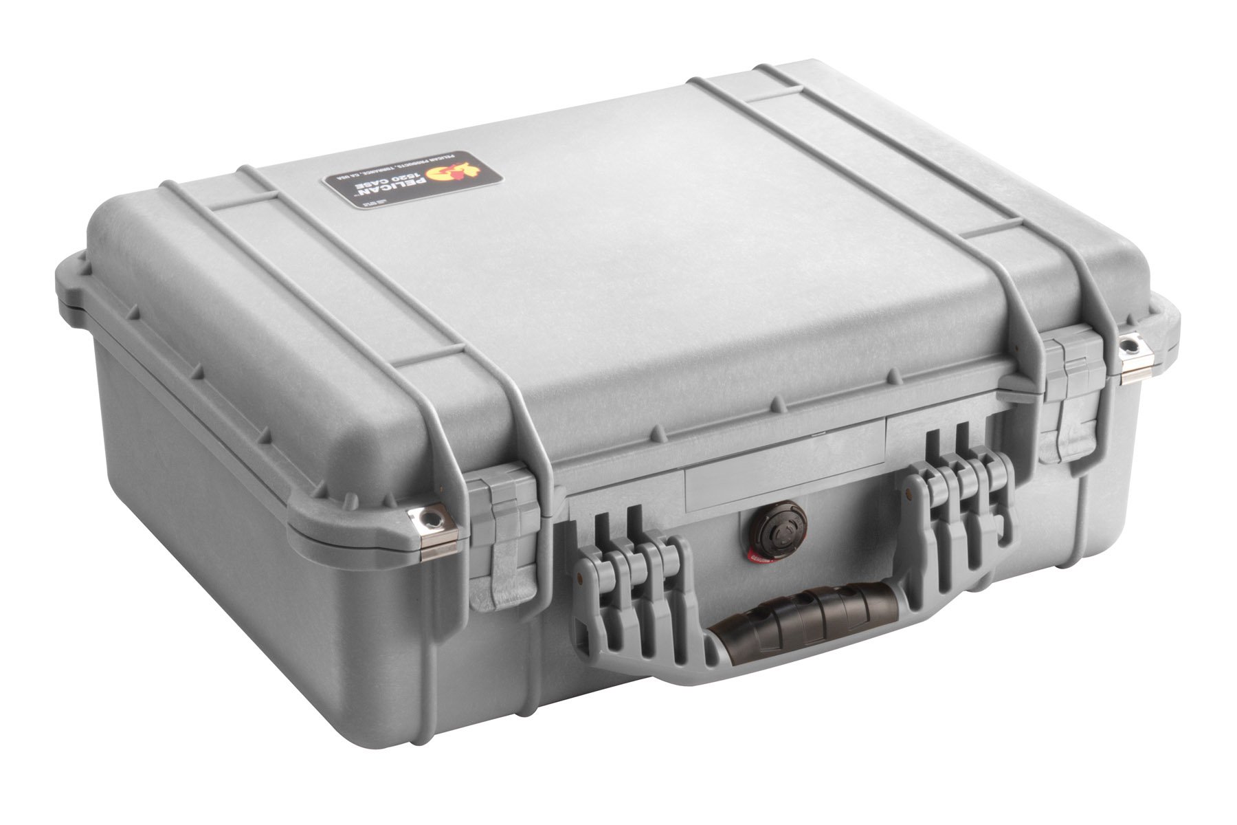 Pelican 1520 Waterproof Hard Camera Case with Customizable Foam Insert - Silver (Model: 1520-000-180) | Shockproof & Dustproof Protective Gear for DSLR, Mirrorless Cameras & Equipment - Perfect for Travel, Outdoor Photography & Professional Transport