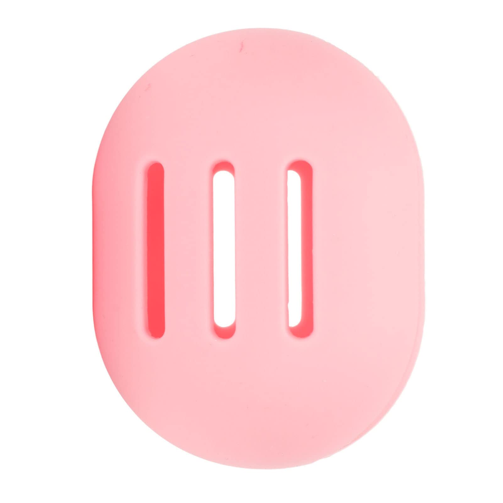 Silicone Makeup Sponge Holder - Travel Organizer for Beauty Blenders (Pink) - Perfect for On-the-Go Touchups