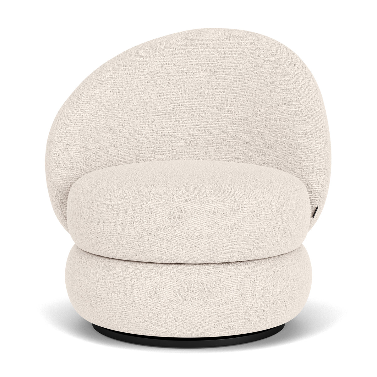 Alma Boucle Swivel Armchair - Modern Velvet Upholstered Accent Chair with 360° Rotation for Living Room, Bedroom & Office Decor
