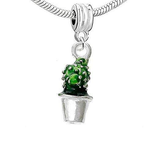3D Cactus Pot Charm Bead DIY Kit - Unique Mother's Day Gift Idea for Plant Lovers | Home Decor & Jewelry Making Craft Project
