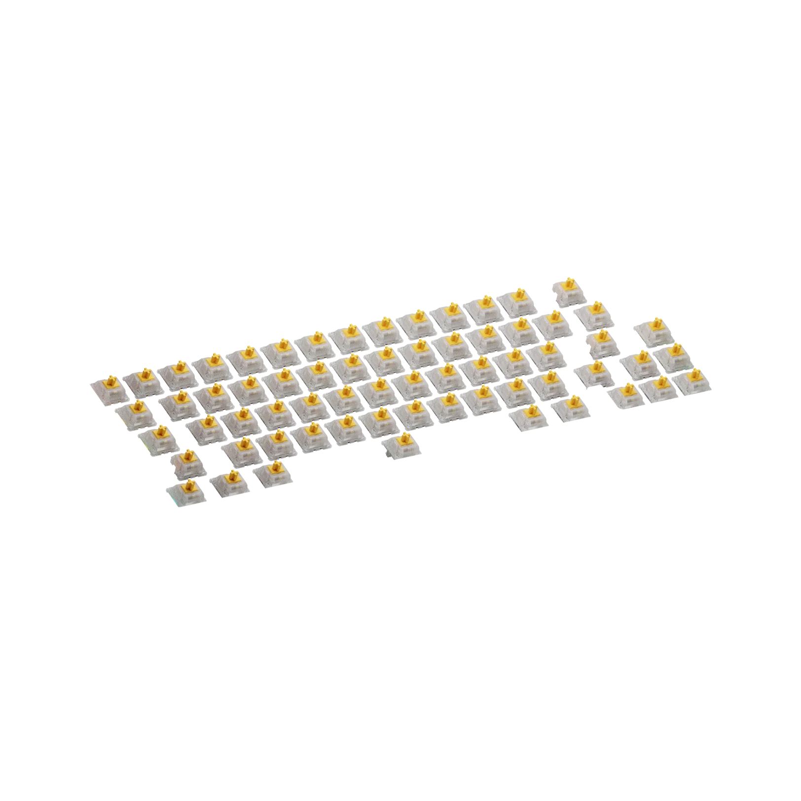 Glorious Panda Silent MX 75 Mechanical Keyboard Switches - Tactile & Quiet for Gaming, Typing & Office Work (ANSI Layout)