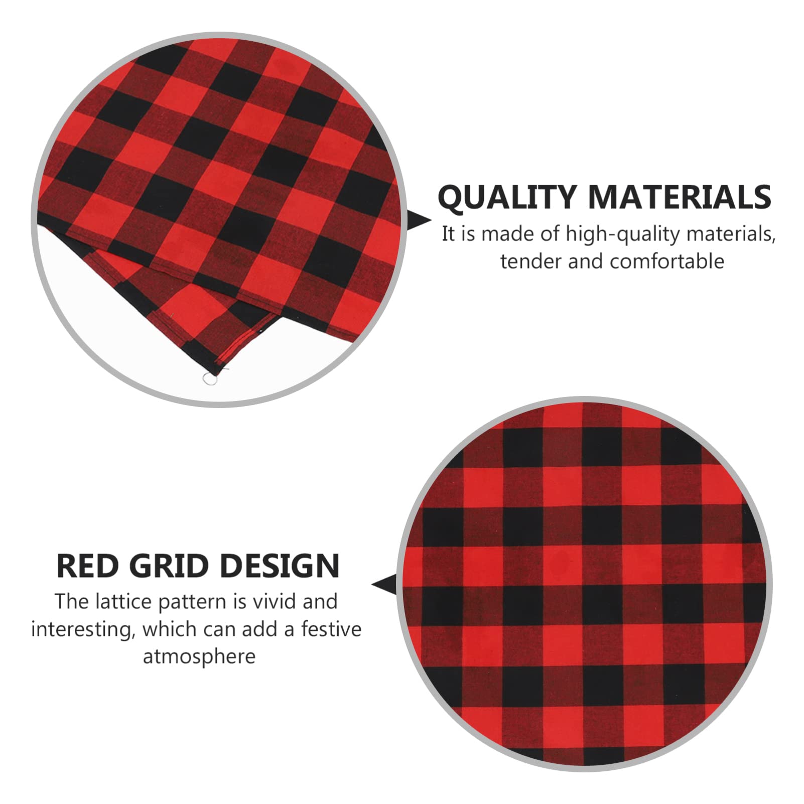 Hemoton 2 Pack Checkered Dish Towels - Super Absorbent Kitchen Cleaning Cloths for Washing Dishes, Drying Hands & Counter Cleaning - Soft & Durable Anti-Scald Dishwashing Towels for Kitchen & Household Use