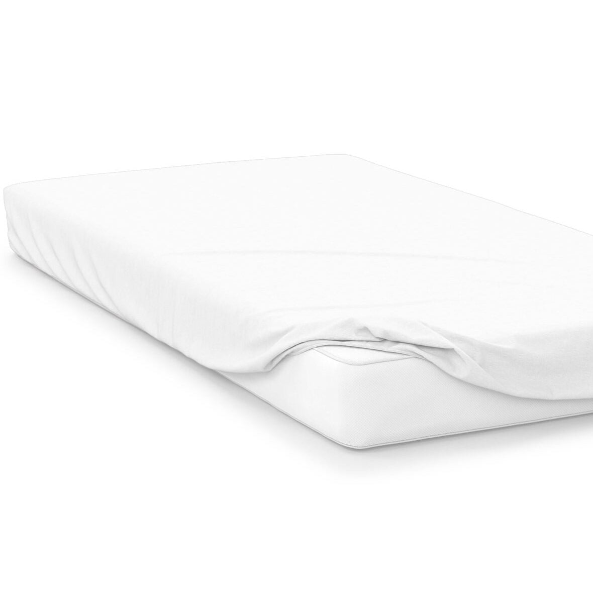 Belledorm 400 Thread Count Egyptian Cotton Bed Sheets - Queen Size White Luxury Bedding for Hotel & Home Use