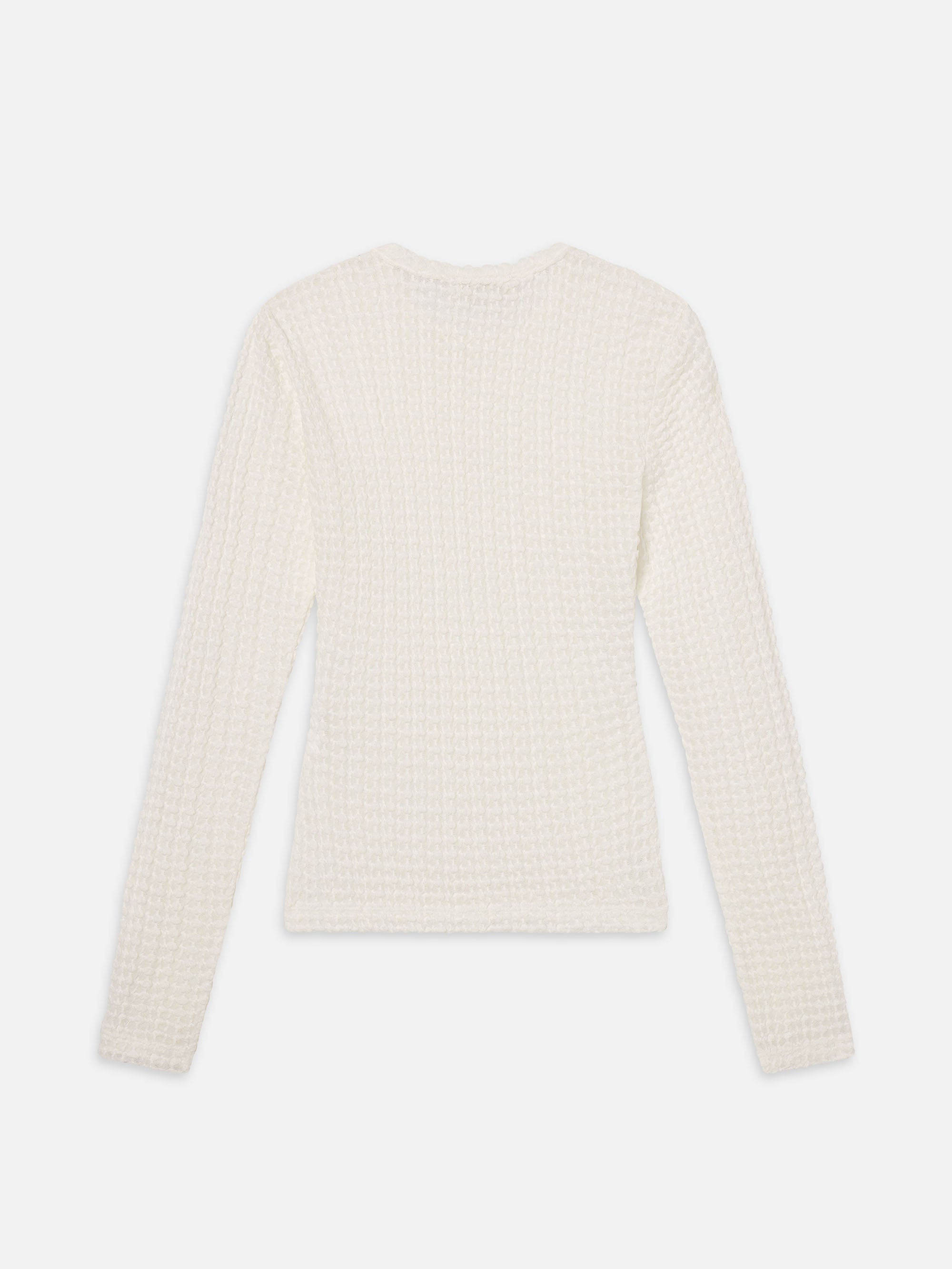 Alabaster Popcorn Top - Stylish & Comfortable Women's Blouse for Casual Outings & Office Wear
