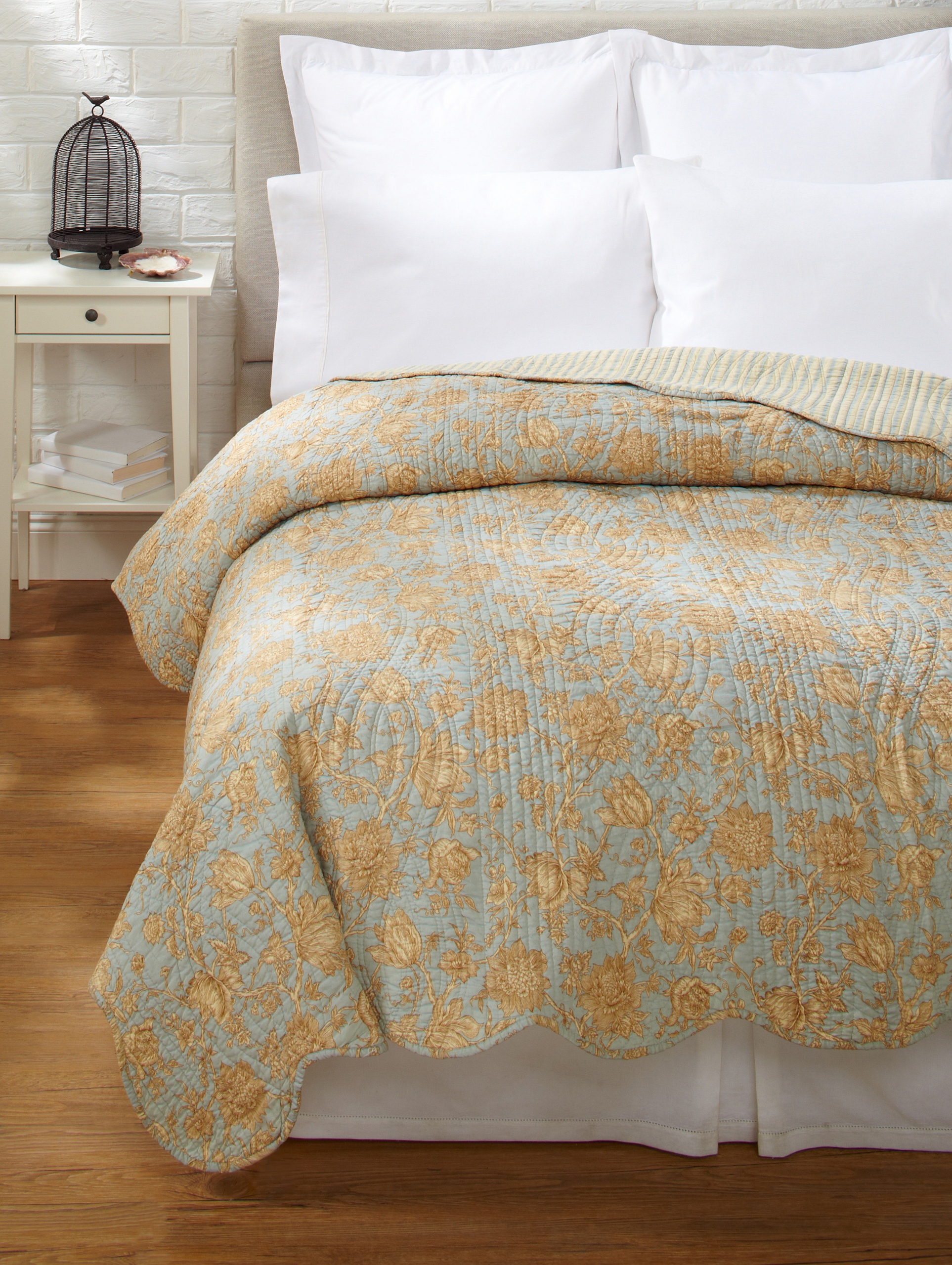 C&F Home Berkeley Quilt - King Size Blue Bedspread | Soft & Cozy Quilted Comforter for Bedroom Decor | Perfect for Winter Warmth & Modern Home Styling