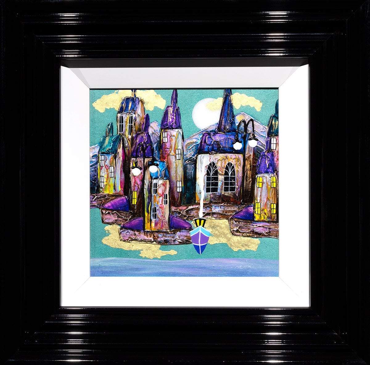 Original 'A Pleasant Place' Wall Art - Handmade Home Decor for Living Room, Bedroom & Office - Perfect Gift for Housewarming & Holidays
