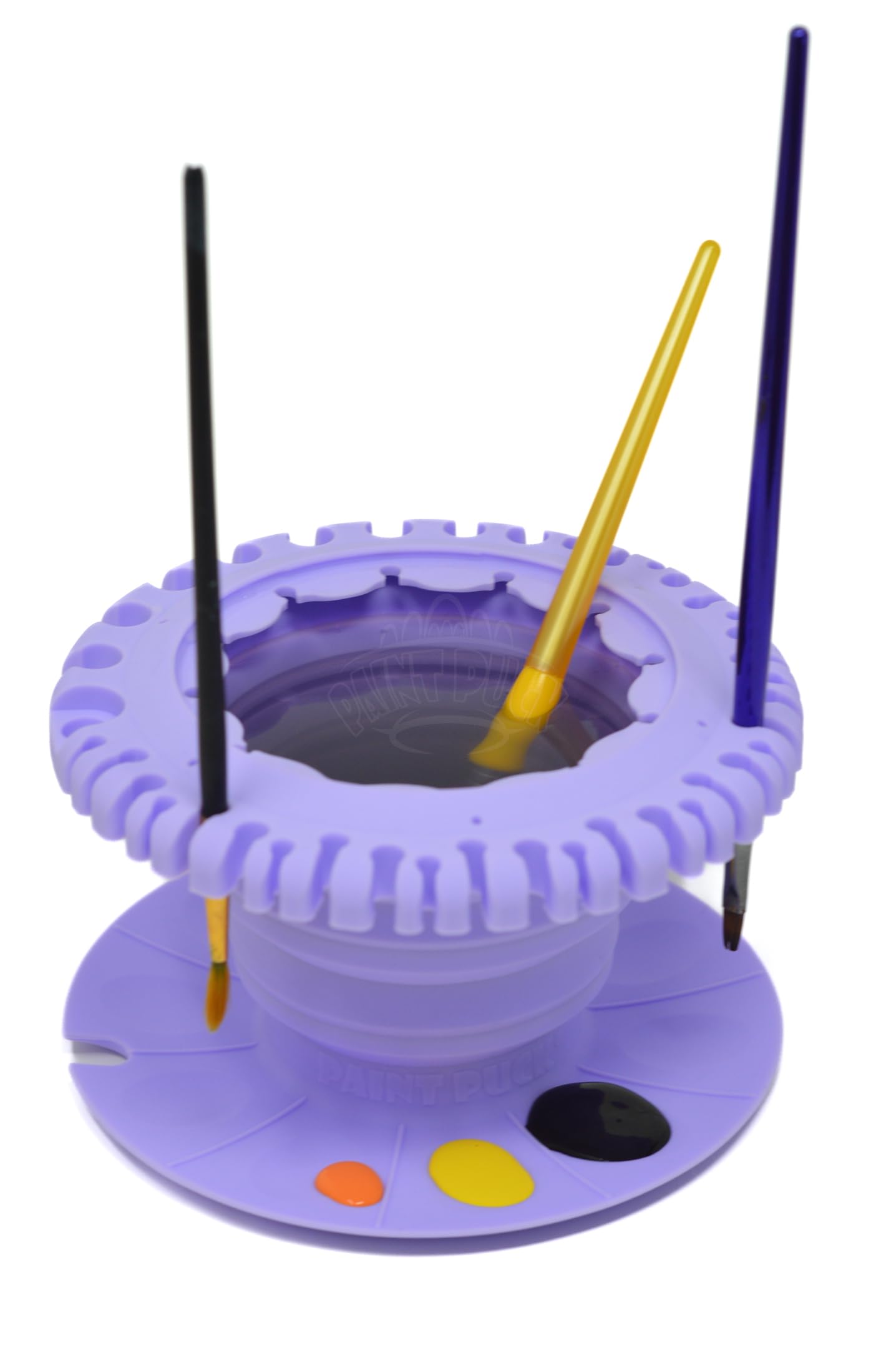Collapsible Paint Brush Cleaner Cup for Acrylic & Watercolor - Studio & Classroom Use