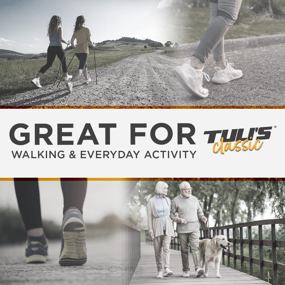Tuli's Classic Heel Cups for Heel Pain Relief - Plantar Fasciitis Support Inserts, Yellow (Regular Size, Under 175lbs) - Comfortable Foot Cushions for Running, Walking & Standing All Day