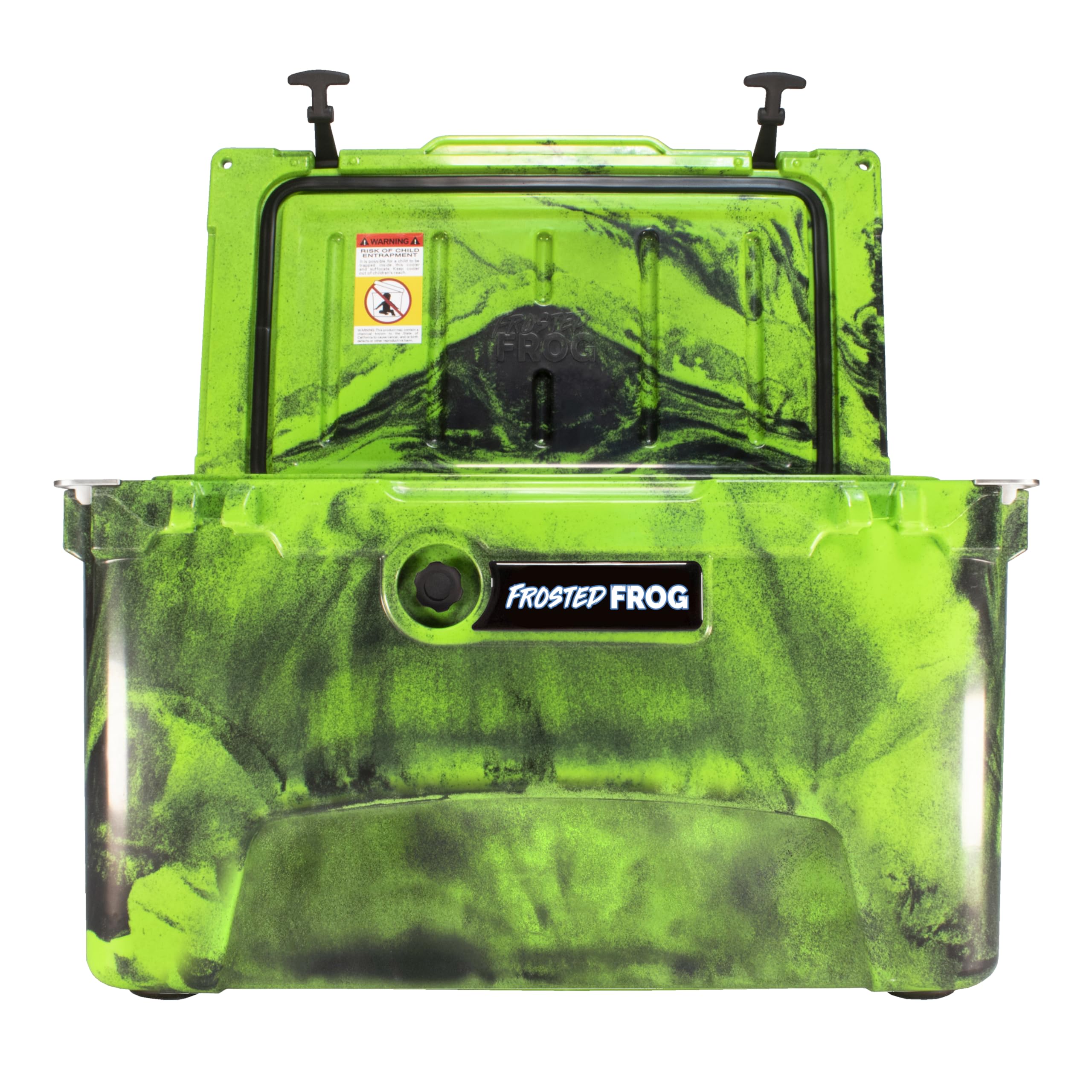 45 Quart Camo Ice Chest - Heavy Duty Roto-Molded Commercial Cooler with Superior Insulation | Perfect for Camping, Tailgating & Outdoor Adventures