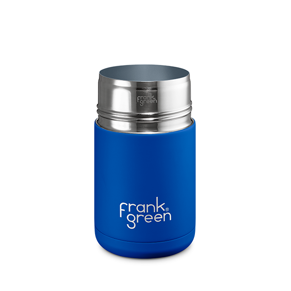 Eco-Friendly Ceramic Reusable Coffee Cup with Lid - 10oz (295ml) - Perfect for Home, Office & Travel Use