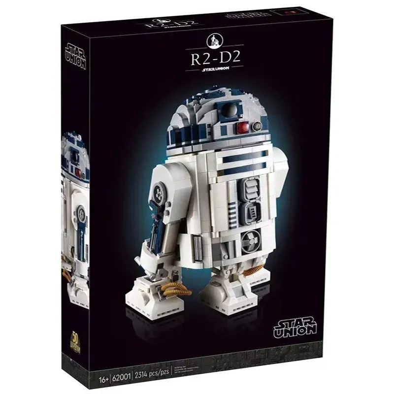 LEGO Star Wars R2-D2 Droid Building Kit (75308) - 2314PCS Collectible Model for Adults - Perfect for Display, Gifts & Star Wars Fans