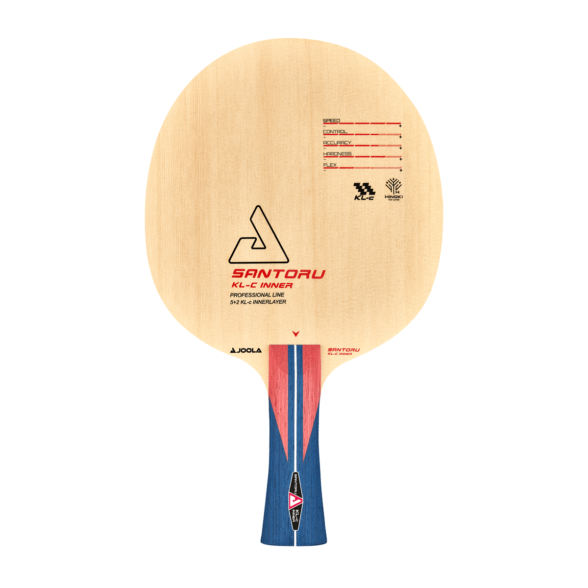 JOOLA Santoru KL c Inner Table Tennis Blade - Premium Carbon Fiber Ping Pong Paddle for Professional & Recreational Players - Perfect for Training, Tournaments & Home Play