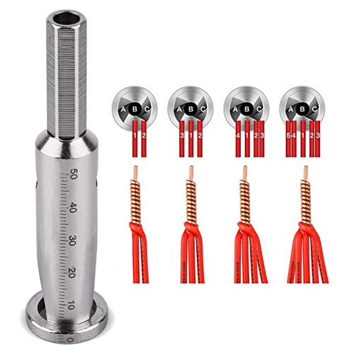 2 in 1 Wire Stripping and Twisting Tool - Electrical Drill & Manual Wire Stripper with Cable Nut Twister, Precision Wire Cutter for Universal Quick Connector Terminals (2.5 Square) - Perfect for Electricians, DIY Projects, and Home Electrical Repairs