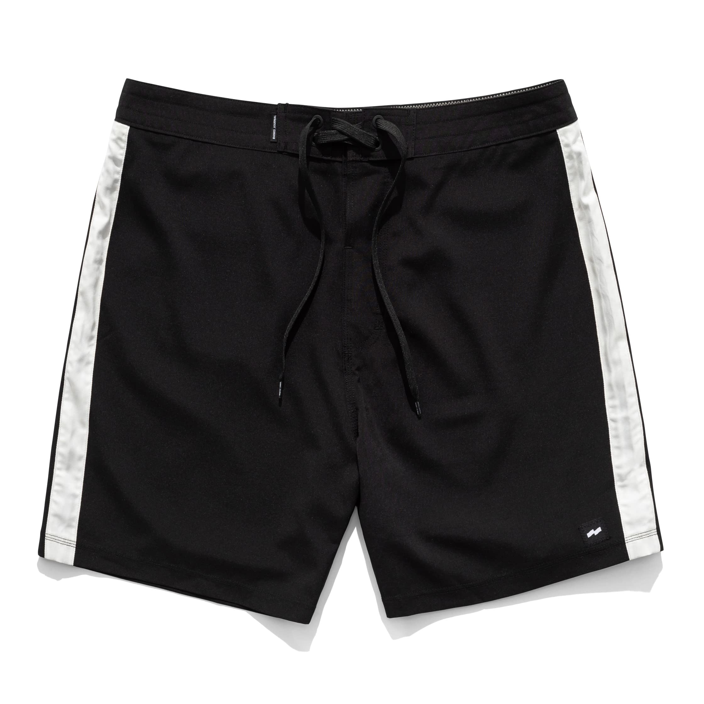 Banks Journal Men's Stretch Boardshorts with Pockets - Quick Dry Swim Trunks for Swimming, Surfing & Beach - Perfect for Water Sports, Vacation and Summer Outdoor Activities