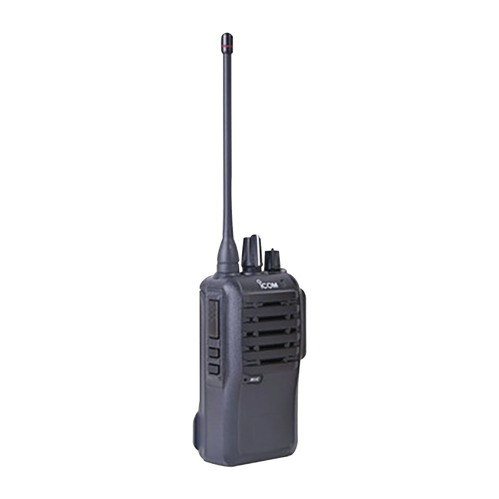 Icom F4001 81 UHF 450-512 MHz Handheld Two-Way Radio with 1900mAh Lithium Battery & Rapid Charger (BC193) - Ideal for Security, Construction, and Outdoor Adventures
