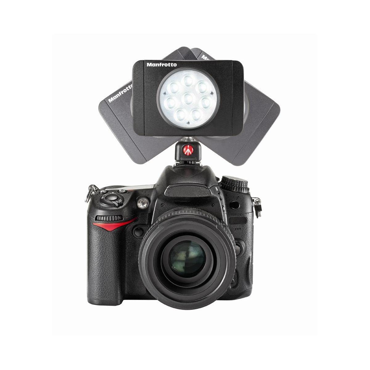 LUMIMUSE 8 LED Light Kit with Accessories - Black for Photography, Videography, and Studio Lighting
