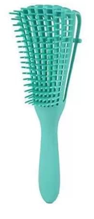 **Scheibe Detangling Paddle Hair Brush for Women & Men - Green Color 1 Pc - Perfect for Curly, Thick, and Long Hair Styling at Home or Salon**