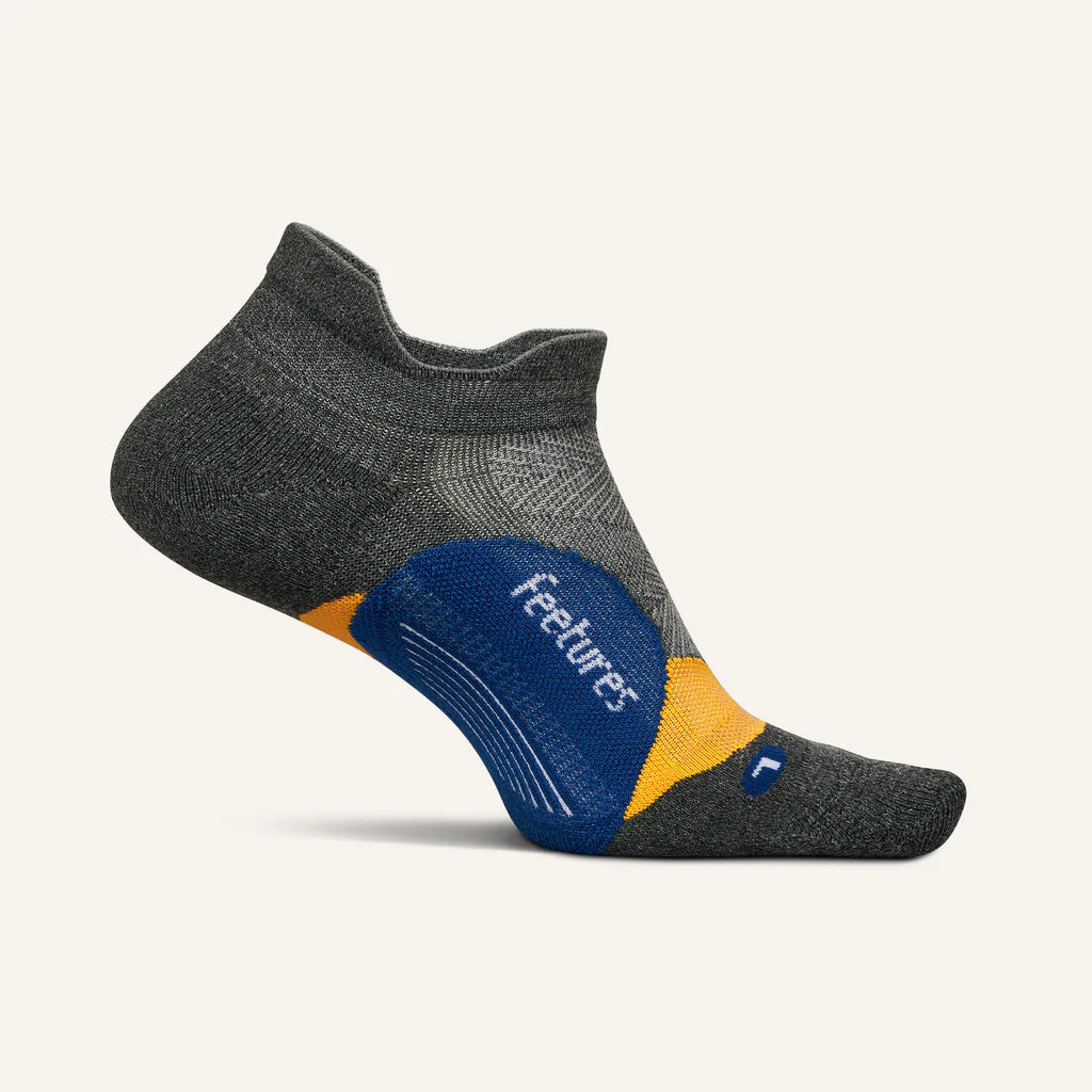 Feetures Elite Light Cushion No Show Tab Socks - Breathable Running & Athletic Socks for Men & Women - Perfect for Gym, Hiking & Everyday Wear