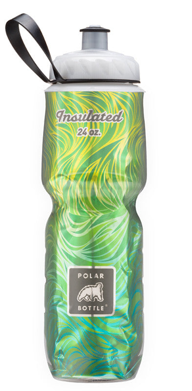 Polar Bottle Artist Series 24oz (710mL) Insulated Water Bottle - BPA Free, Leak Proof, Durable Cycling & Sports Bottle for Gym, Hiking, Running & Outdoor Activities