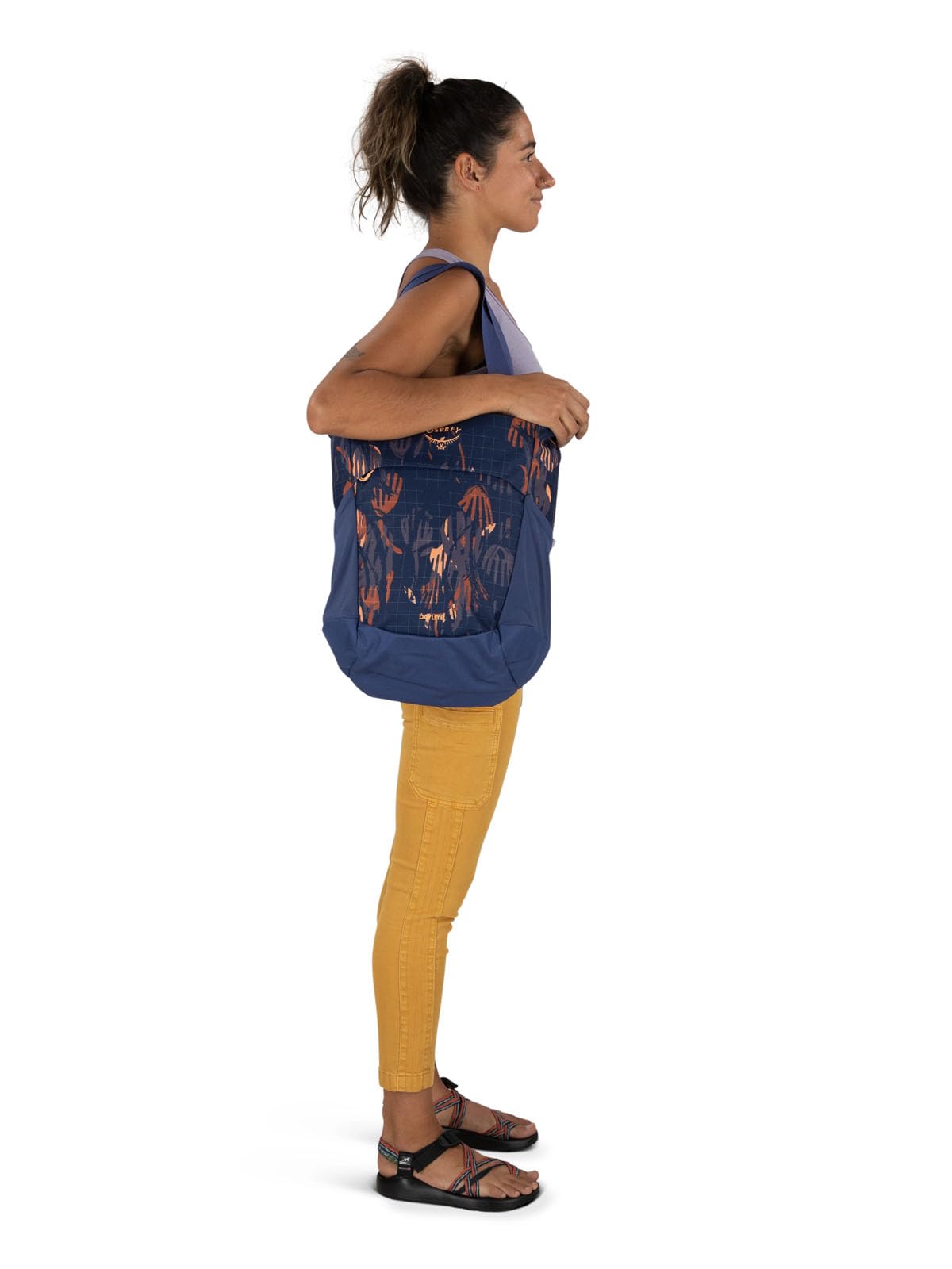 Osprey Daylite Tote Pack - Lightweight Water-Resistant Backpack for Travel & Commuting | Jetstream Blue | Perfect for Hiking, Work & Everyday Use