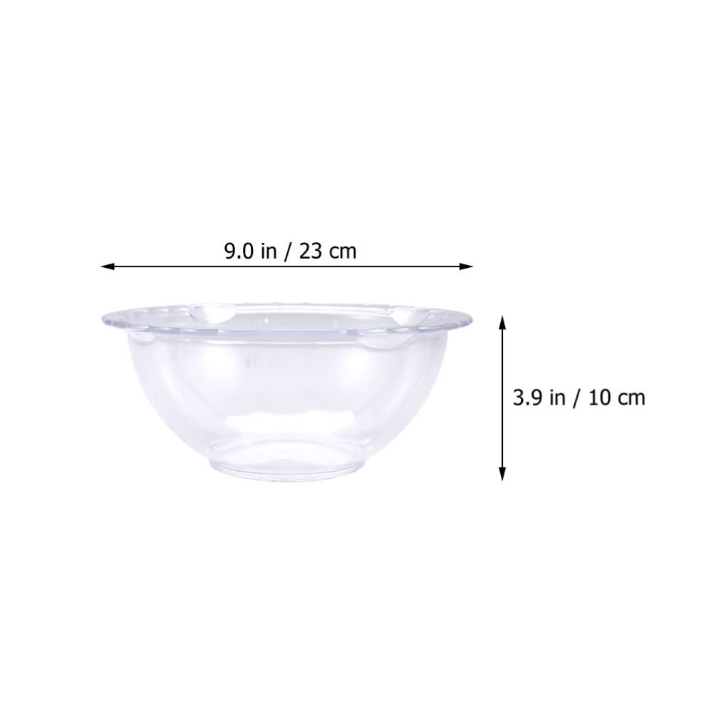 1pc Transparent Lace Wash Basin - Durable Portable Small Cleaning Basin for Dormitory, Home & Travel | Perfect for Face Washing, Makeup Removal & Handwashing