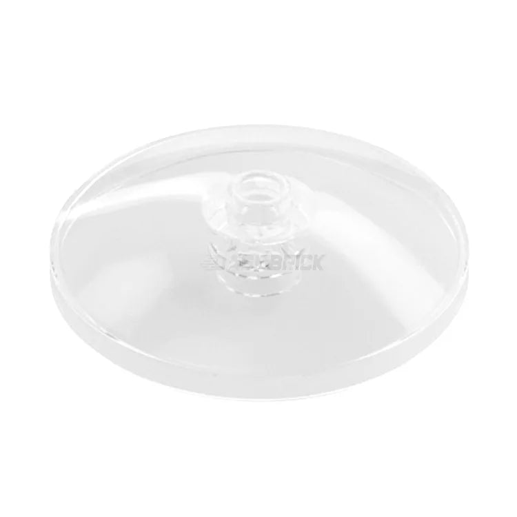 LEGO Dish 4x4 Inverted Radar Piece - Transparent Clear Building Block (35394) for LEGO Technic & Space MOC Models | Perfect for Custom Spaceships & Sci-Fi Creations