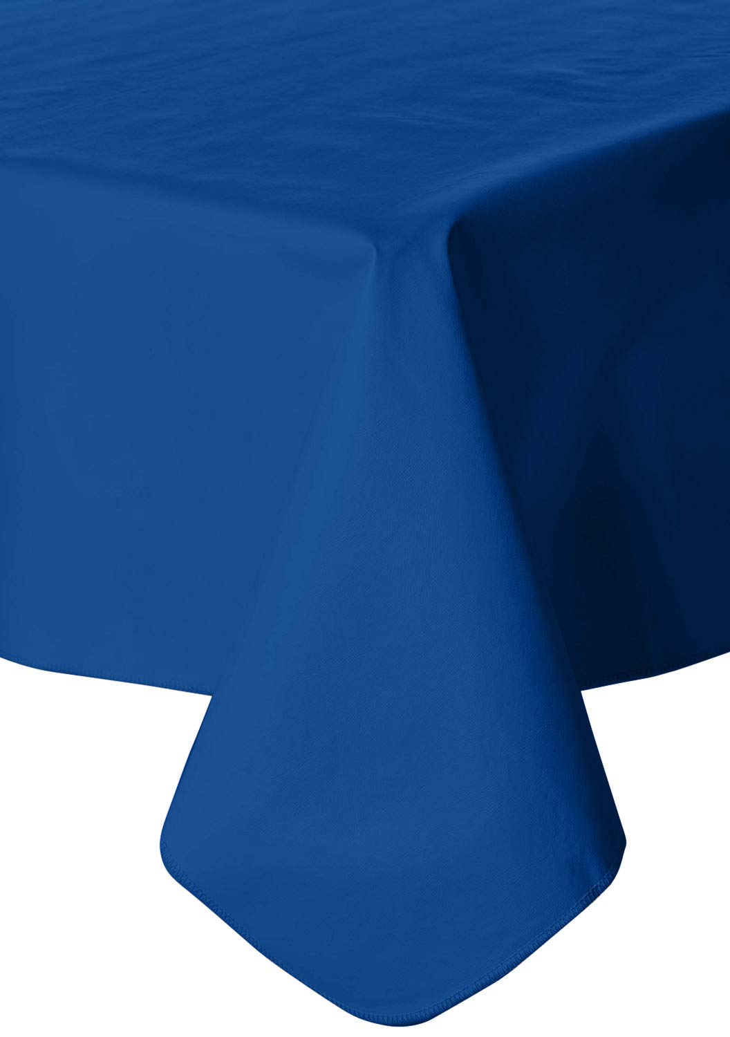 Galaxy Heavyweight Vinyl Tablecloth 70 Inch Round Royal Blue - Waterproof & Stain Resistant for Kitchen, Dining Room, Outdoor Picnics and Party Decorations
