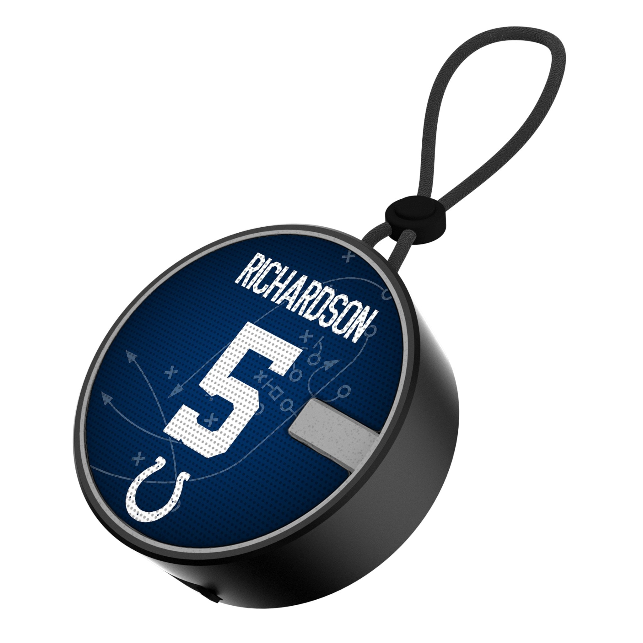 Anthony Richardson Indianapolis Colts Waterproof Bluetooth Speaker - Portable Wireless Speaker for Outdoor, Pool, Beach & Shower Use