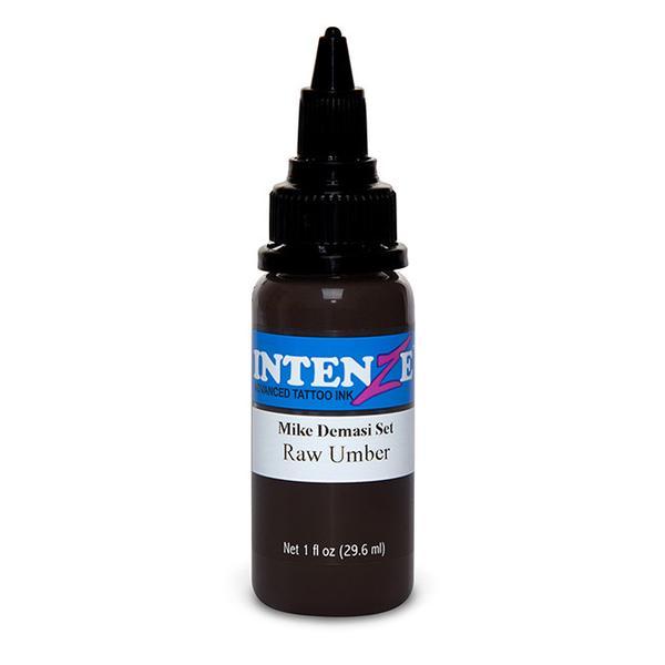 Intenze Demasi Raw Umber Tattoo Ink - Professional Body Art Pigment for Tattoo Artists | Perfect for Realism, Shading & Fine Line Work