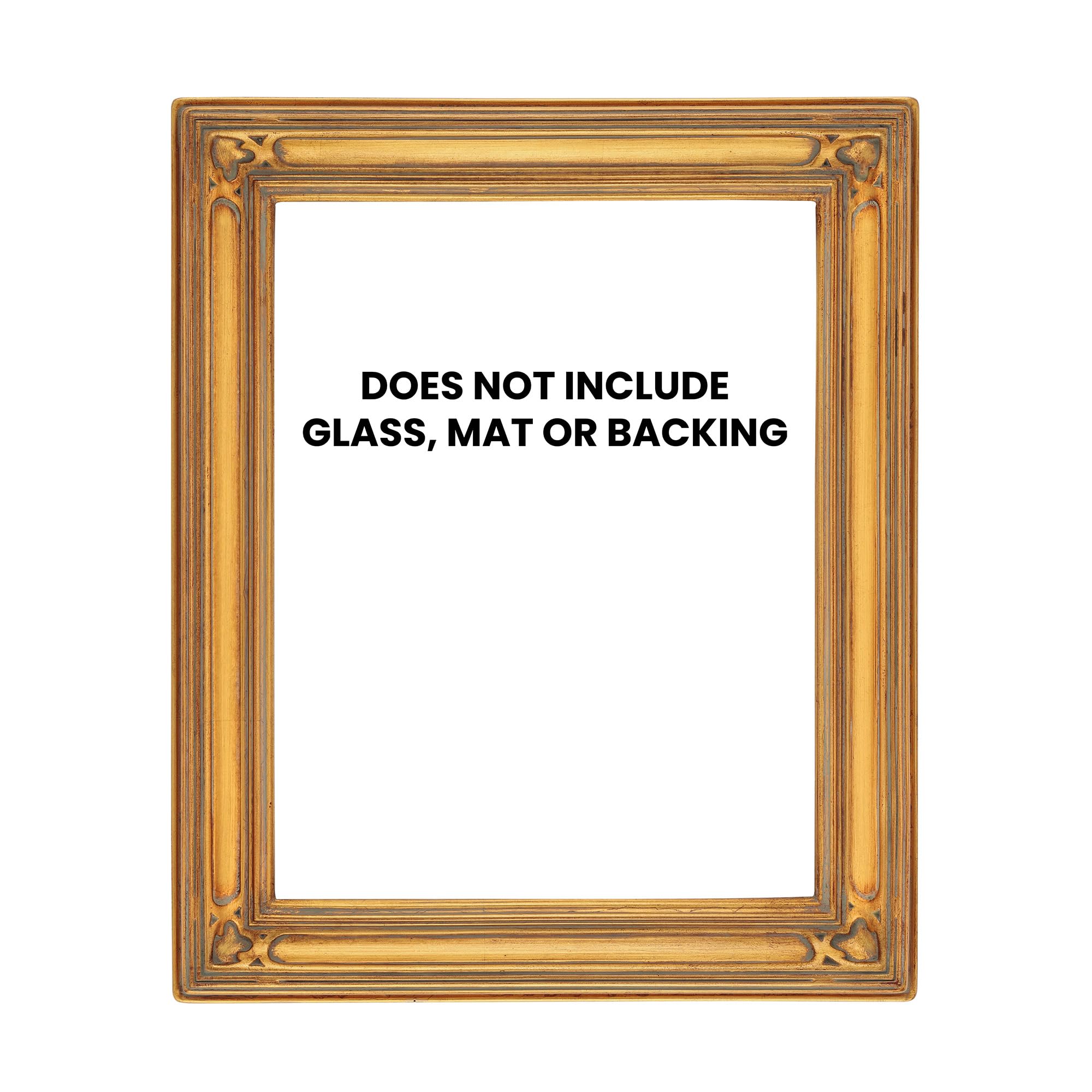 12x16 Gold Ornate Gothic Picture Frames - 6 Pack Antique Oil Painting Frames with Open Back, No Glass | Museum-Quality Closed Corner Design for Wall Art, Home Decor & Gallery Displays