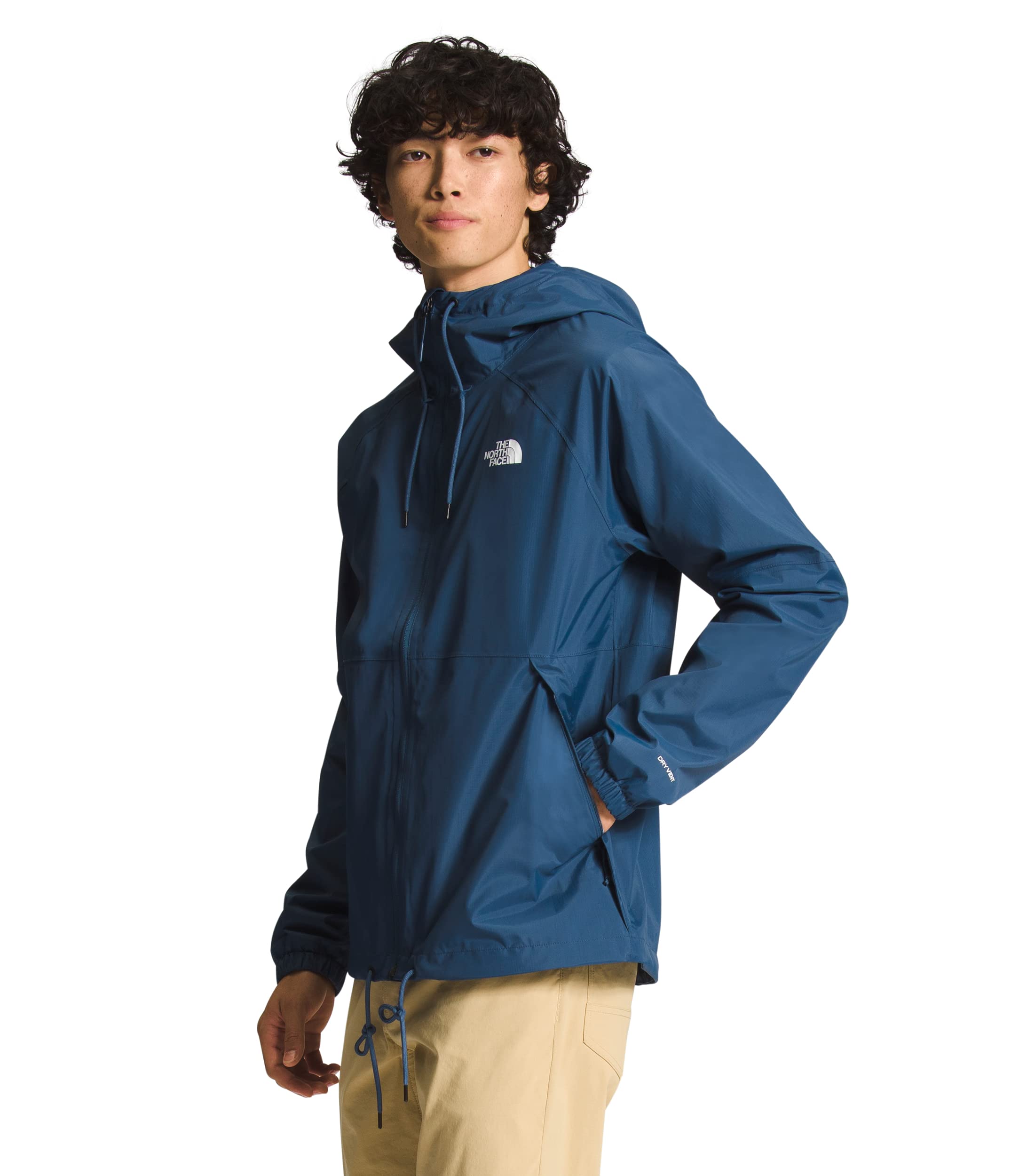 THE NORTH FACE Men's Antora Rain Hoodie - Waterproof Windproof Jacket for Hiking, Camping & Outdoor Activities