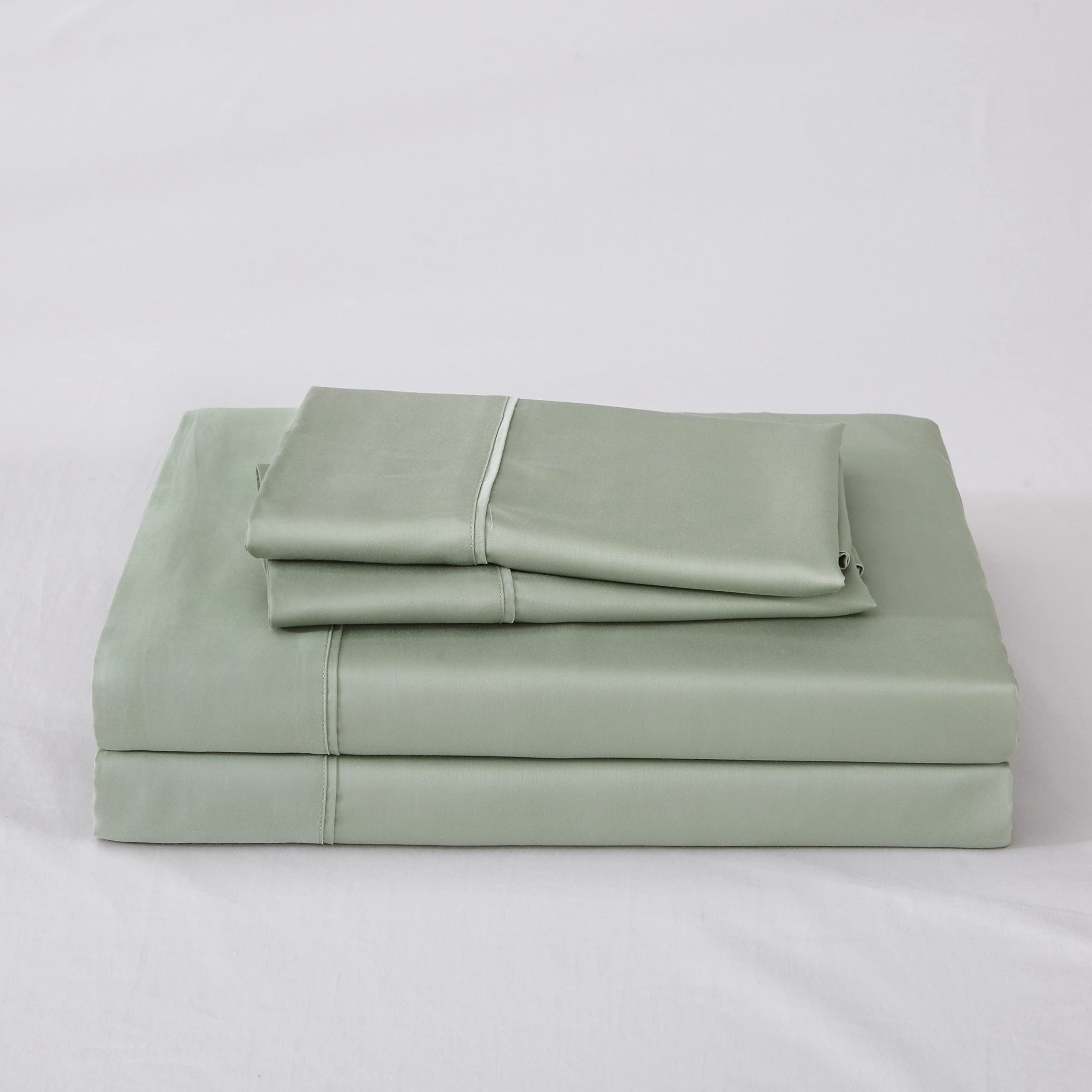 Bamboo Rayon Cooling Bed Sheets Set - King Size, Deep Pocket (16